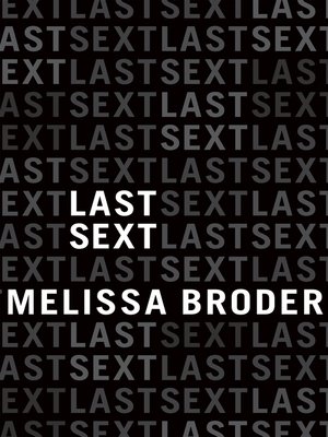 cover image of Last Sext